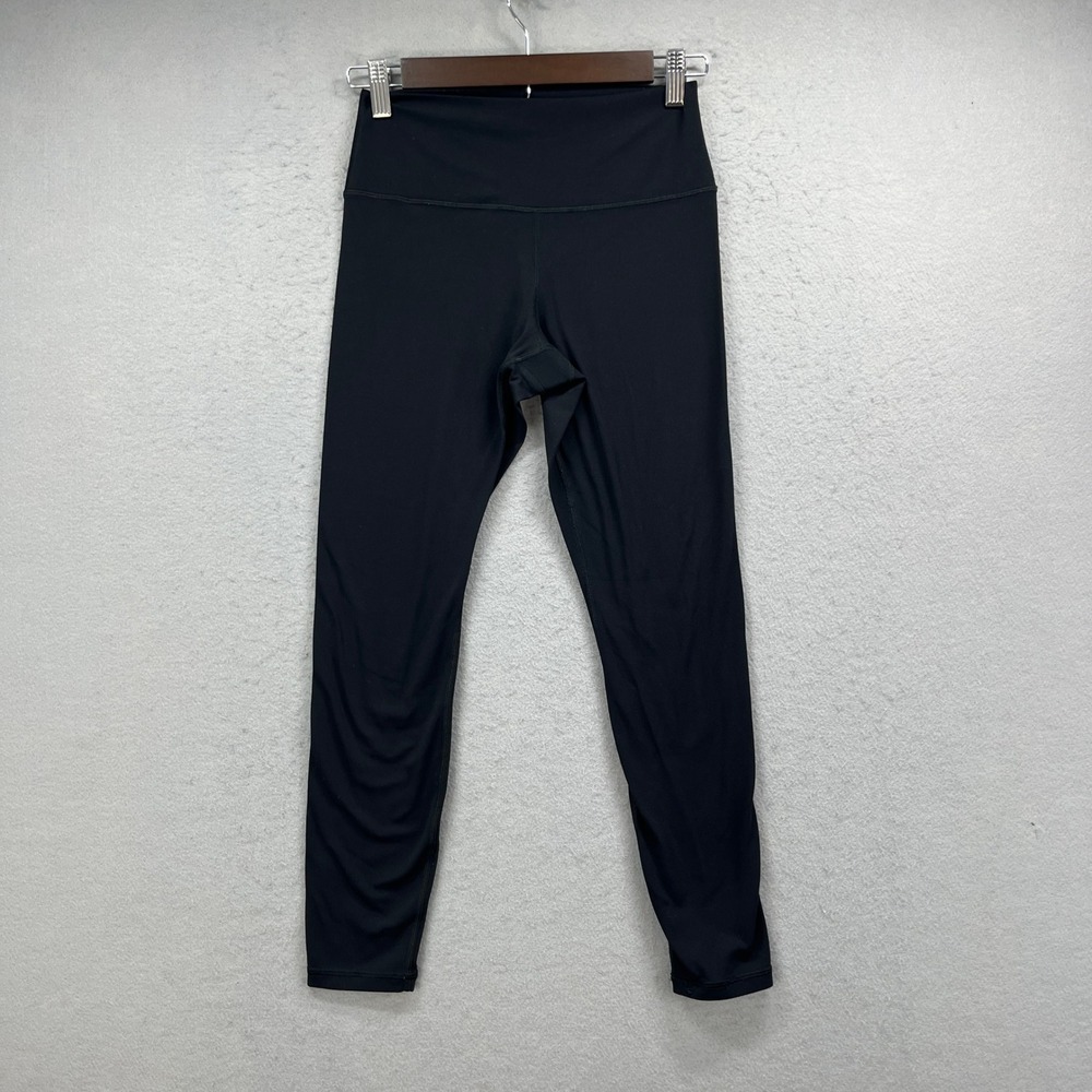 Athleta Transcend Tight Legging Womens M Black High Rise Yoga Activewear Gym